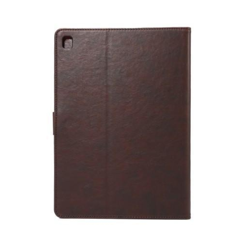 Horse PU kožené knížkové pouzdro na iPad Pro 9.7 - coffee