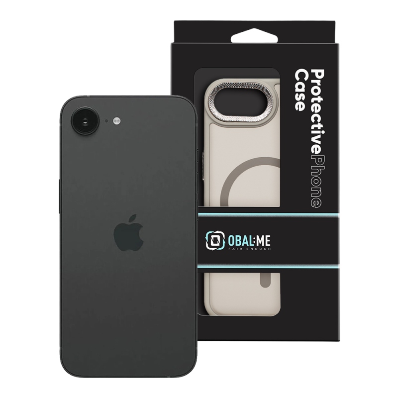 OBAL:ME MagNetix Lumen Kryt pro Apple iPhone 16e/17e Graphite