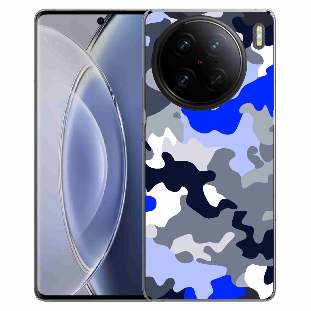 Gelový kryt mmCase na Vivo X90 Pro - maskáčový vzor 8