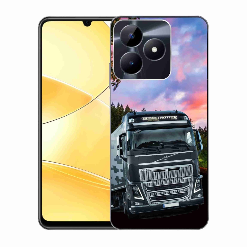 Gelový kryt mmCase na Realme C51/C53 - kamion 2