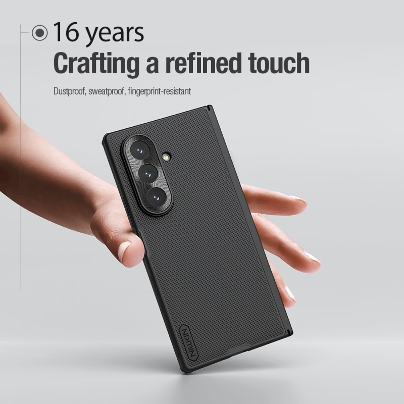 Nillkin Super Frosted FOLD Zadní Kryt pro Samsung Galaxy Z Fold 7 Black