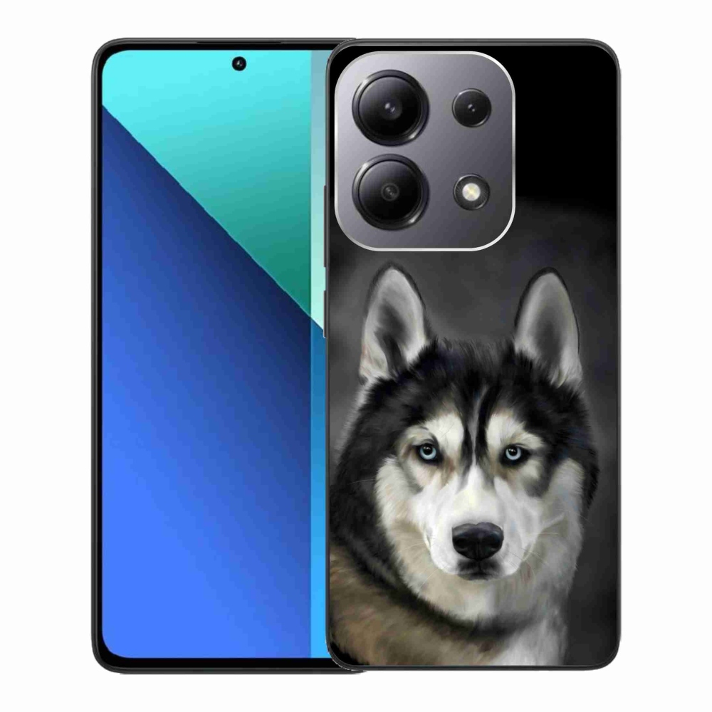 Gelový obal mmCase na Xiaomi Redmi Note 13 - husky