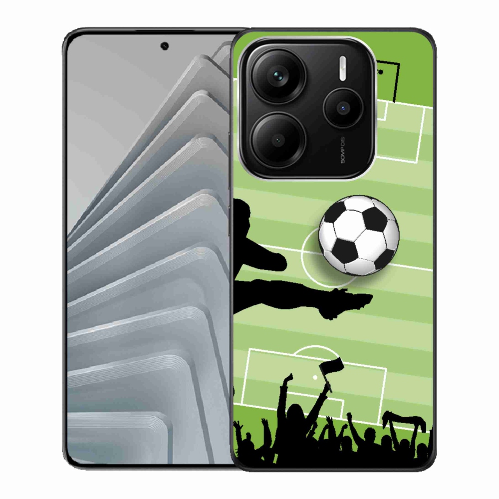 Gelový kryt mmCase na Xiaomi Redmi Note 14 5G - fotbal 3