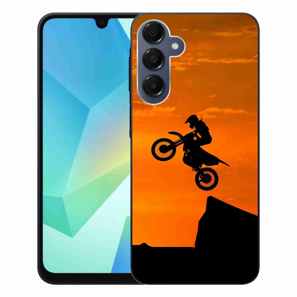 Gelový kryt mmCase na Samsung Galaxy A16 4G/5G - motocross