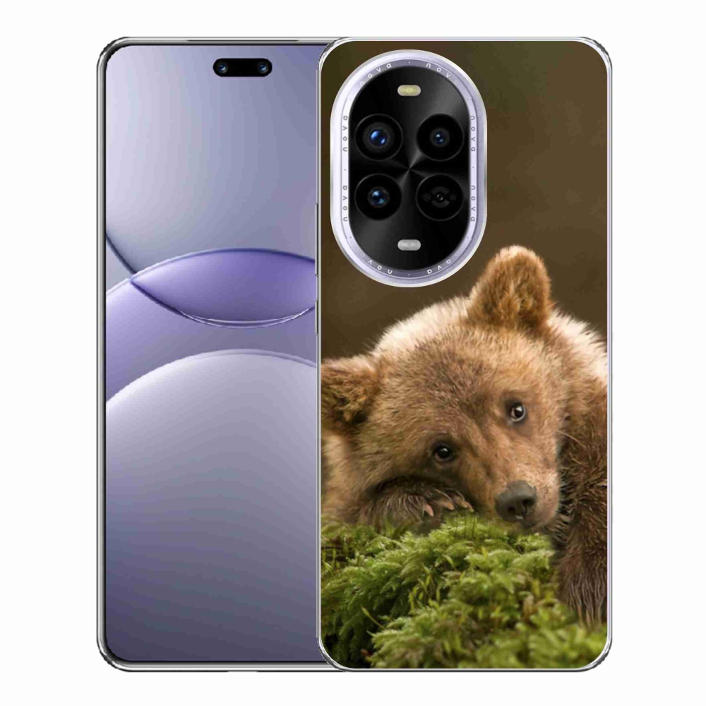 Gelový kryt mmCase na Huawei Nova 13 Pro 5G - medvěd