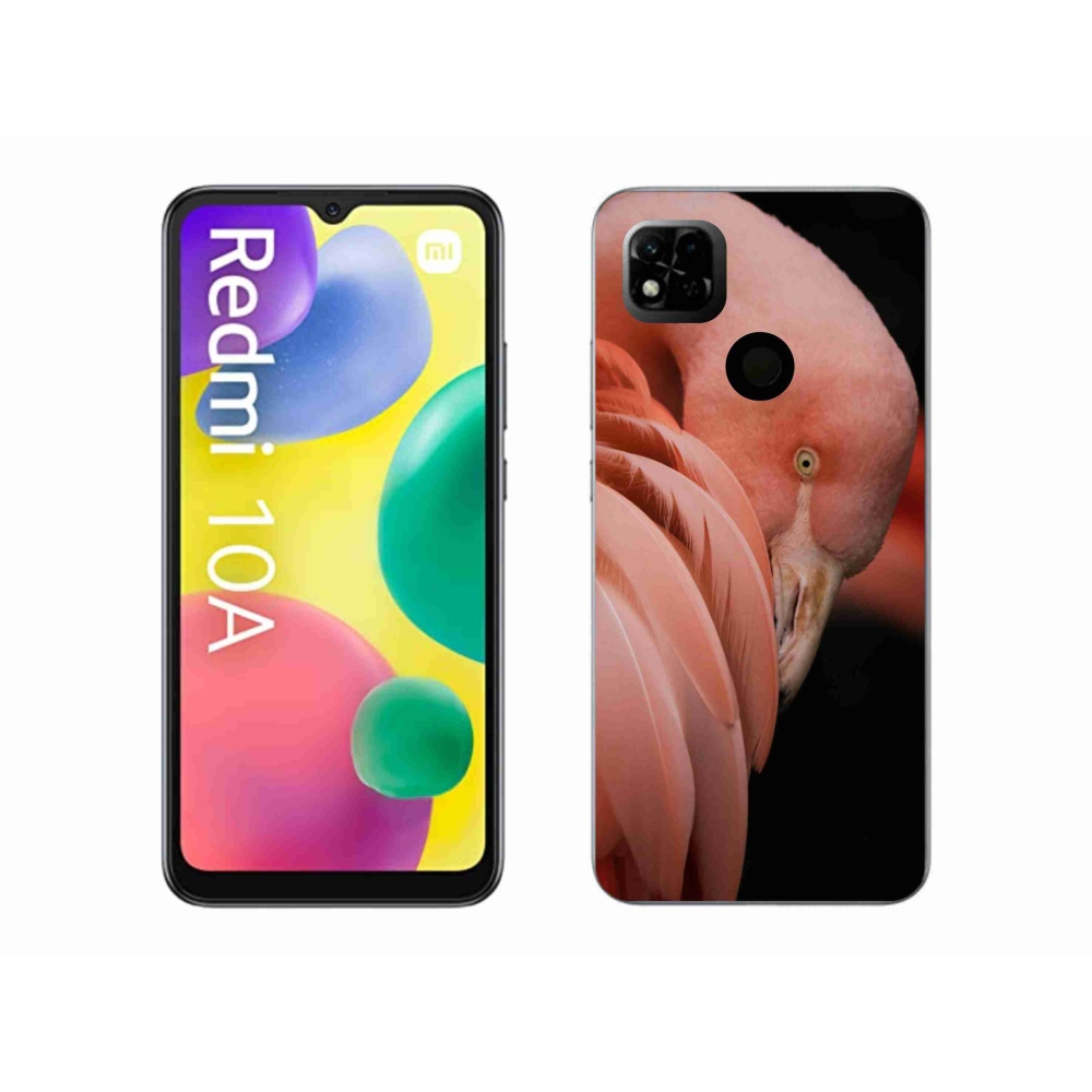 Gelový kryt mmCase na Xiaomi Redmi 10A - plameňák 3