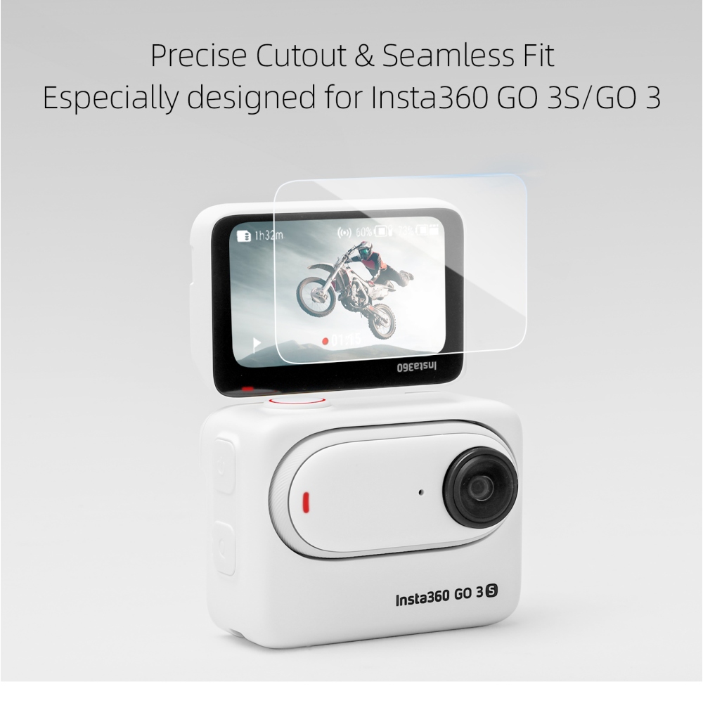Tvrzené sklo na displej pro Insta360 GO 3 / GO 3S (2 ks)
