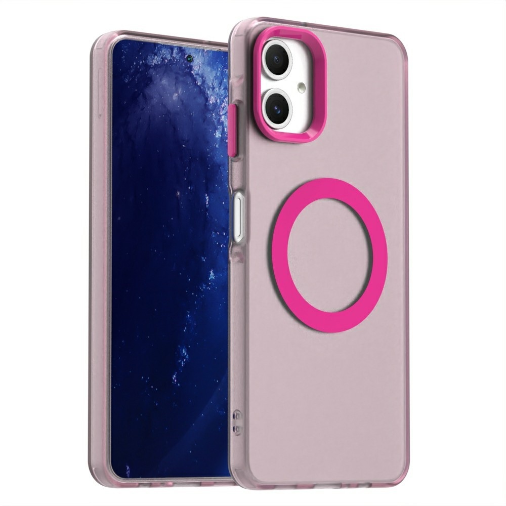 Candy gelový obal s MagSafe na Samsung Galaxy A06 4G - růžový