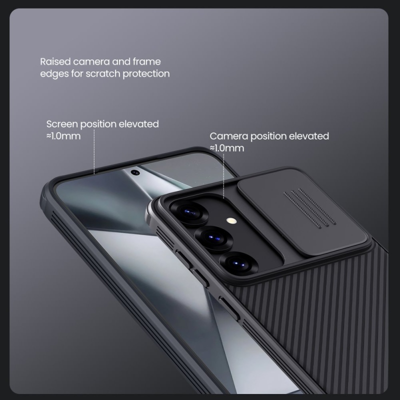 Nillkin CamShield PRO Zadní Kryt pro Samsung Galaxy S25+ Dark Green
