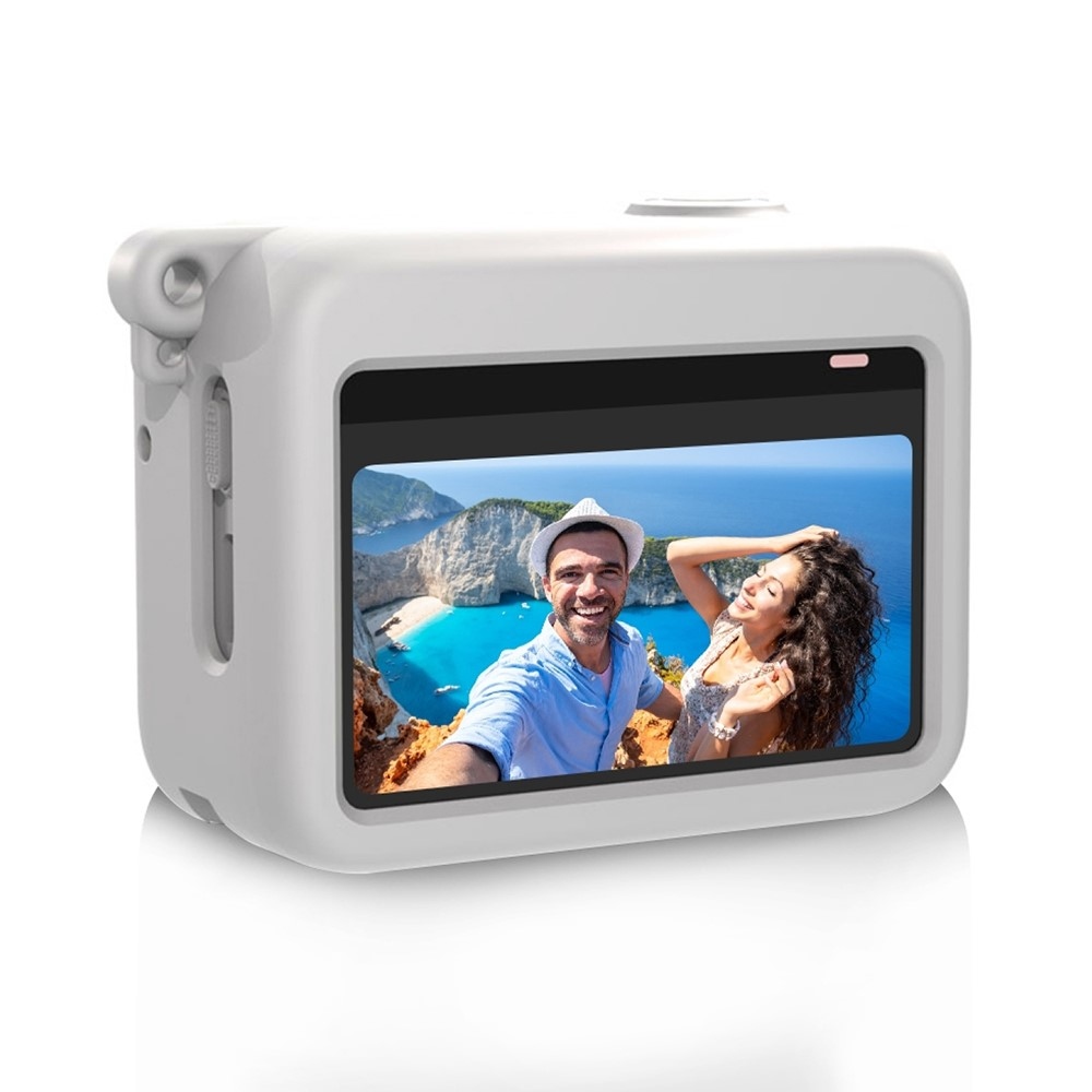 Silikonový ochranný obal PULUZ pro nabíjecí pouzdro Insta360 GO 3 / GO 3S – bílý