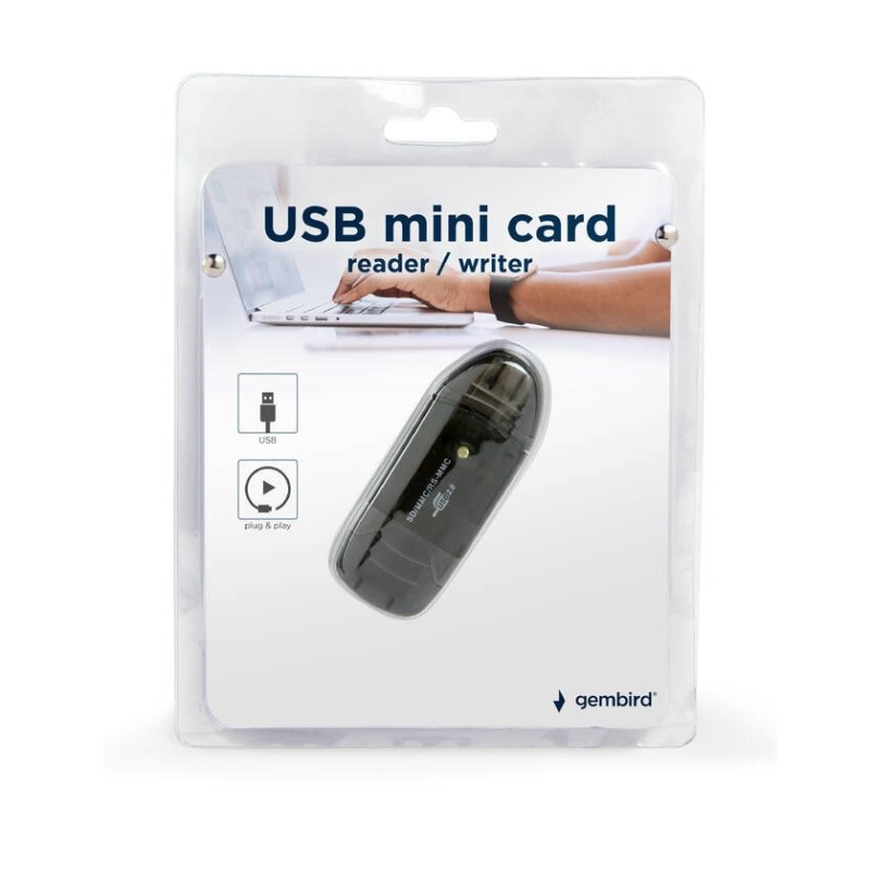 Gembird All in 1 USB Čtečka SD/MMC/RS-MMC Karet