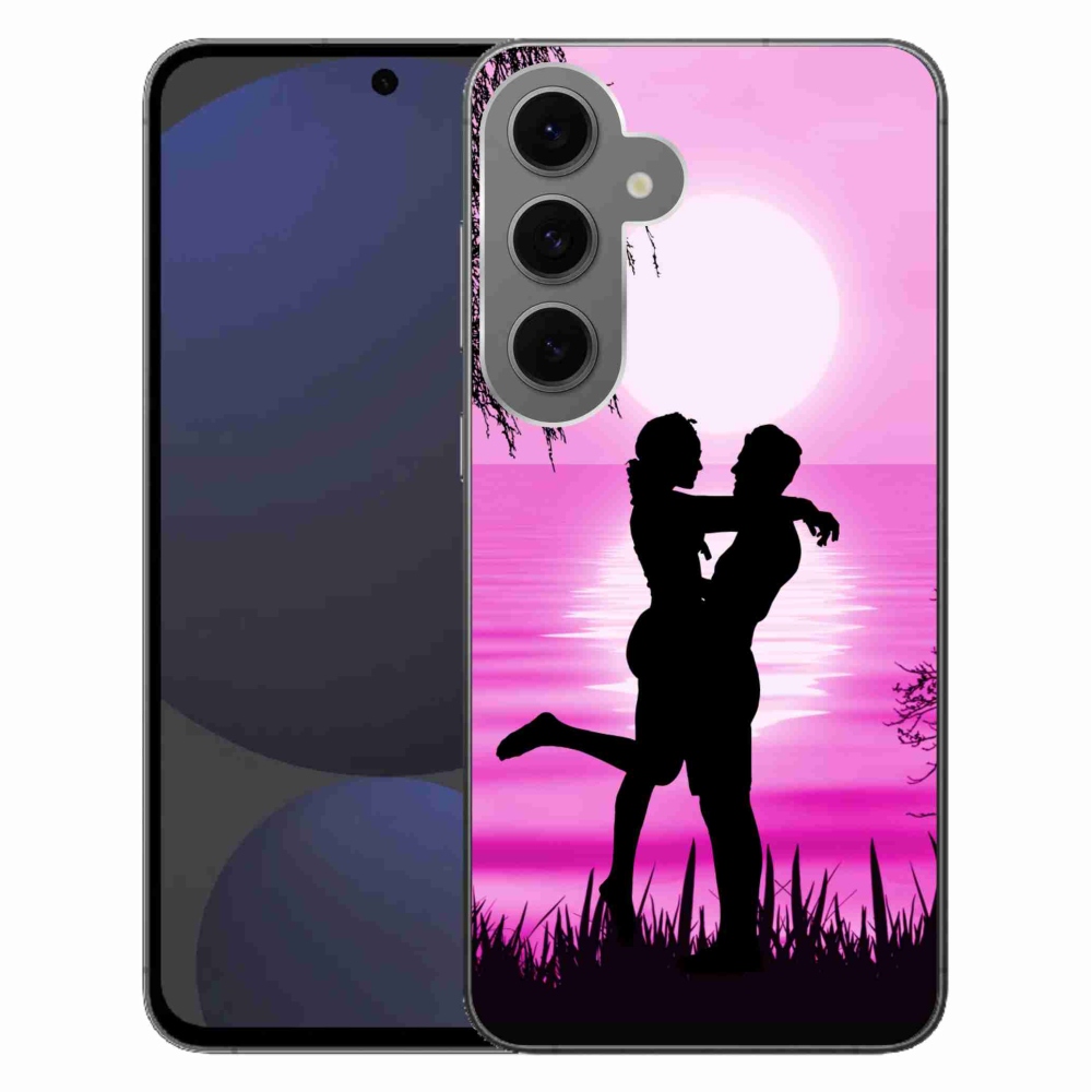 Gelový obal mmCase na Samsung Galaxy S24 FE - západ slunce