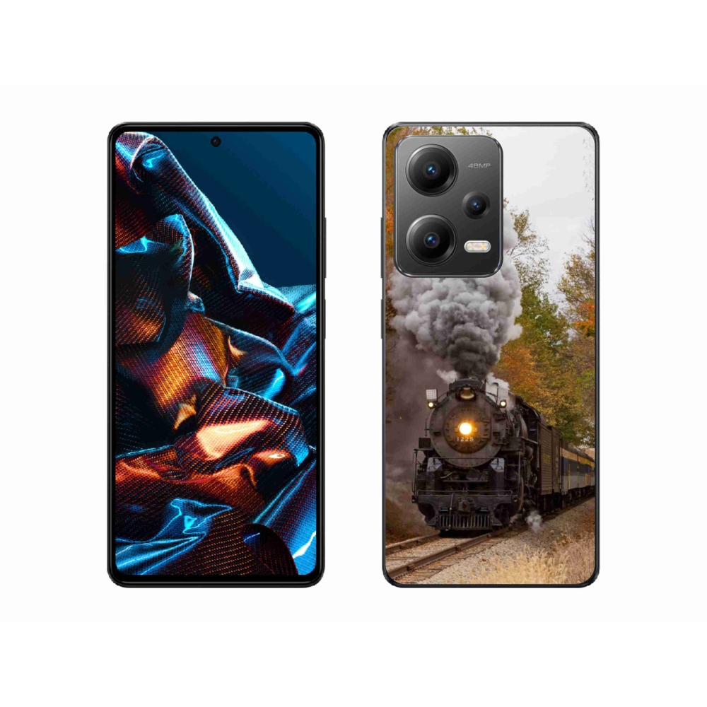 Gelový kryt mmCase na mobil Xiaomi Redmi Note 12 Pro 5G - vlak 1