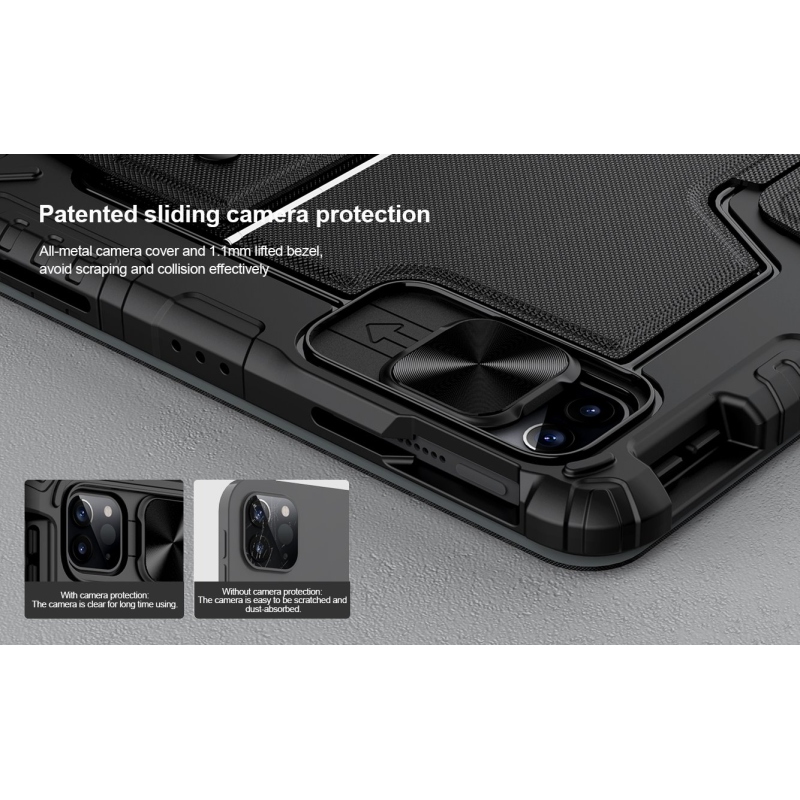 Nillkin Bumper Combo Keyboard Case pro iPad Air 10.9 2020/Air 4/Air 5/Pro 11 2020/2021/2022 Black