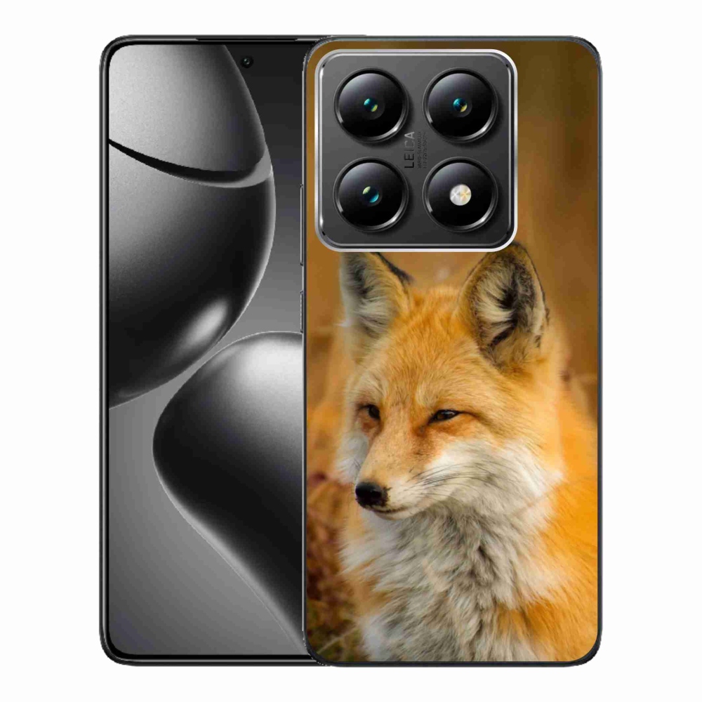 Gelový kryt mmCase na Xiaomi 14T Pro - liška