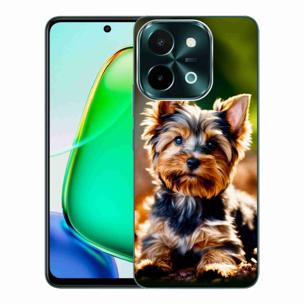 Gelový kryt mmCase na Vivo Y28 - jorkšír 10