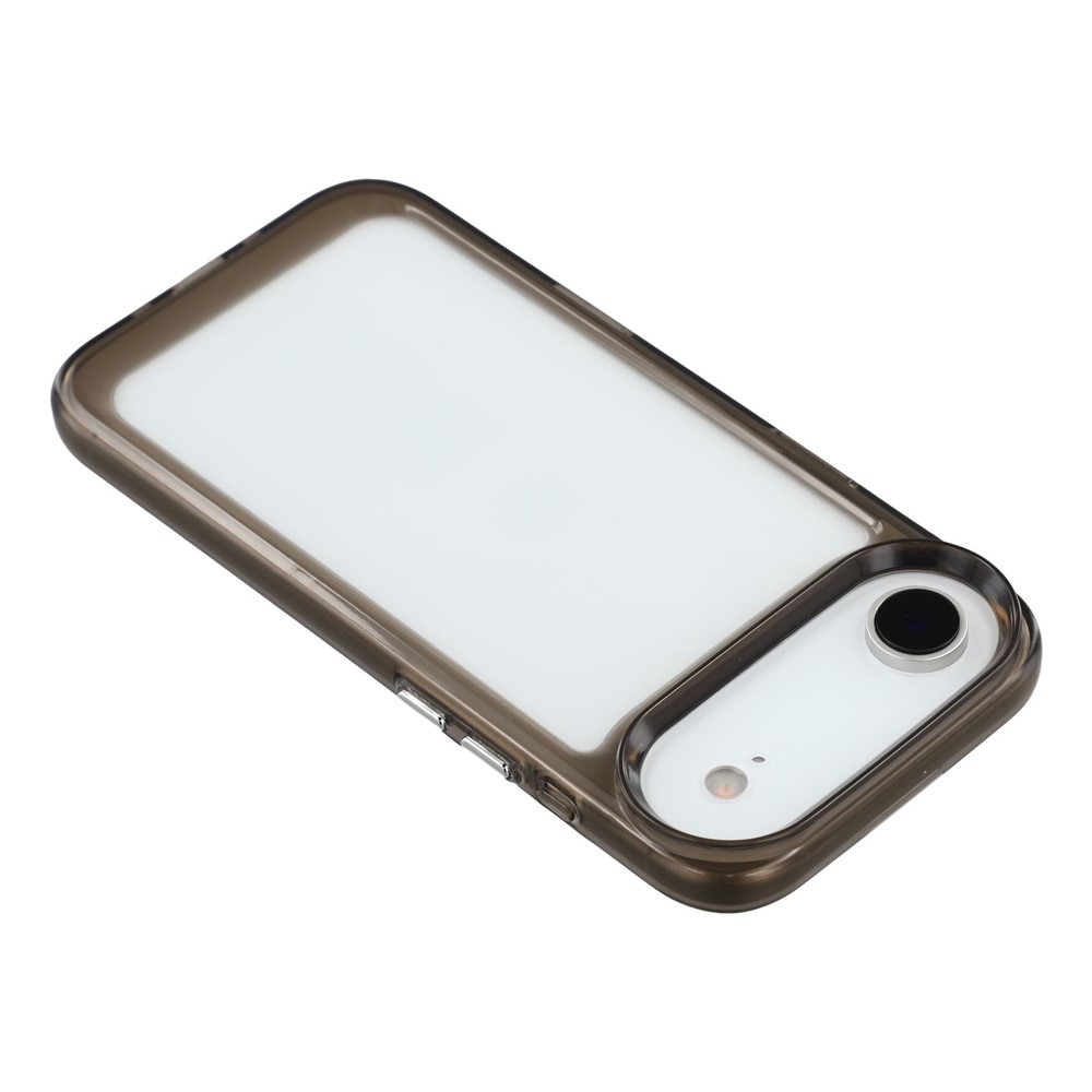 Gelový obal s pevnými zády na iPhone 17 Air - černý