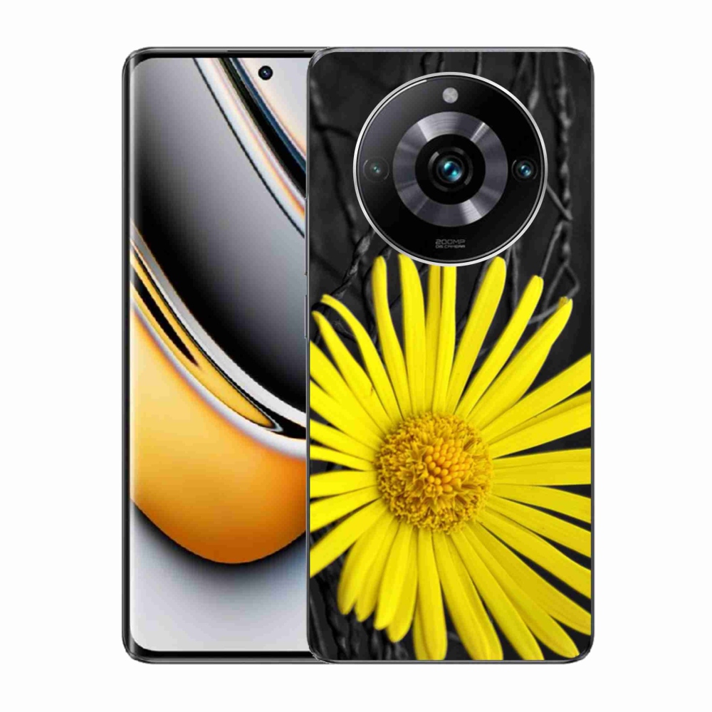 Gelový kryt mmCase na Realme 11 Pro/11 Pro+ - žlutá květina