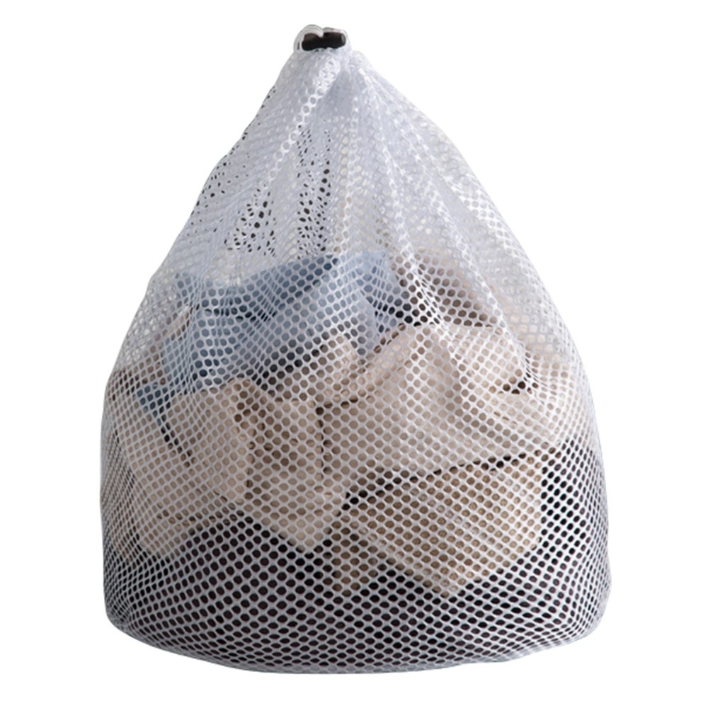 Síťovaný prací sáček na spodní prádlo 40 × 50 cm se stahovací šňůrkou