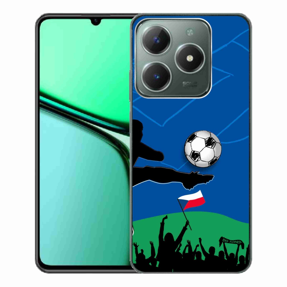 Gelový kryt mmCase na Realme C61 - fanoušci fotbalu