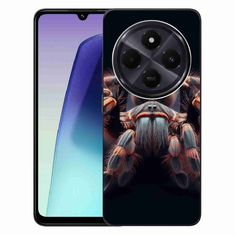 Gelový kryt mmCase na Xiaomi Redmi 14C/Poco C75 - tarantule