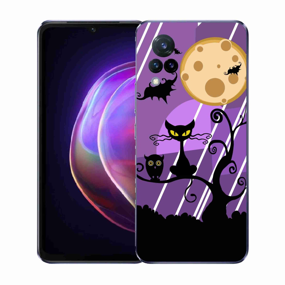 Gelový kryt mmCase na Vivo V21 4G/5G - halloween