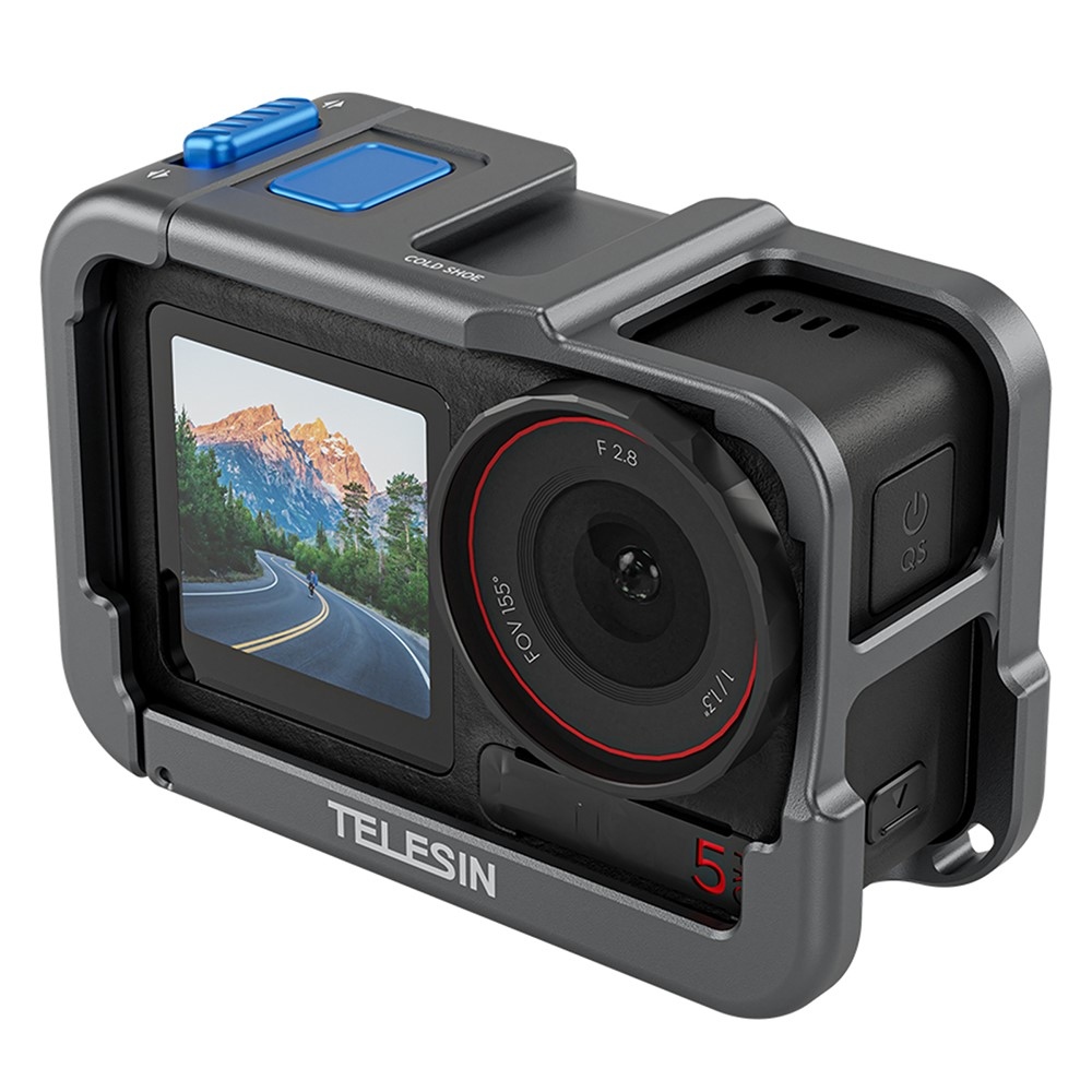 TELESIN hliníkový ochranný rám pro DJI Osmo Action 5 Pro, 4 a 3