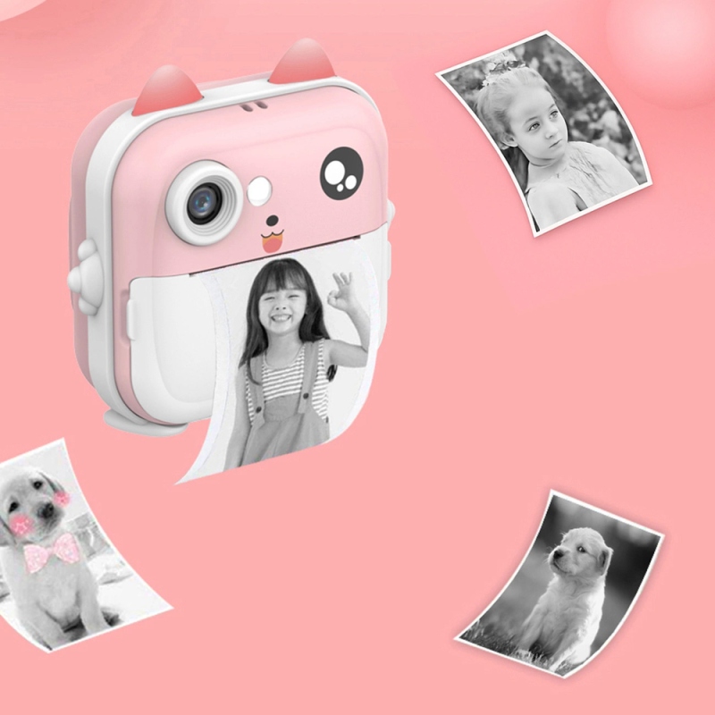 Wozinsky WDT-01 Termální tiskárna s fotoaparátem pro děti – růžová