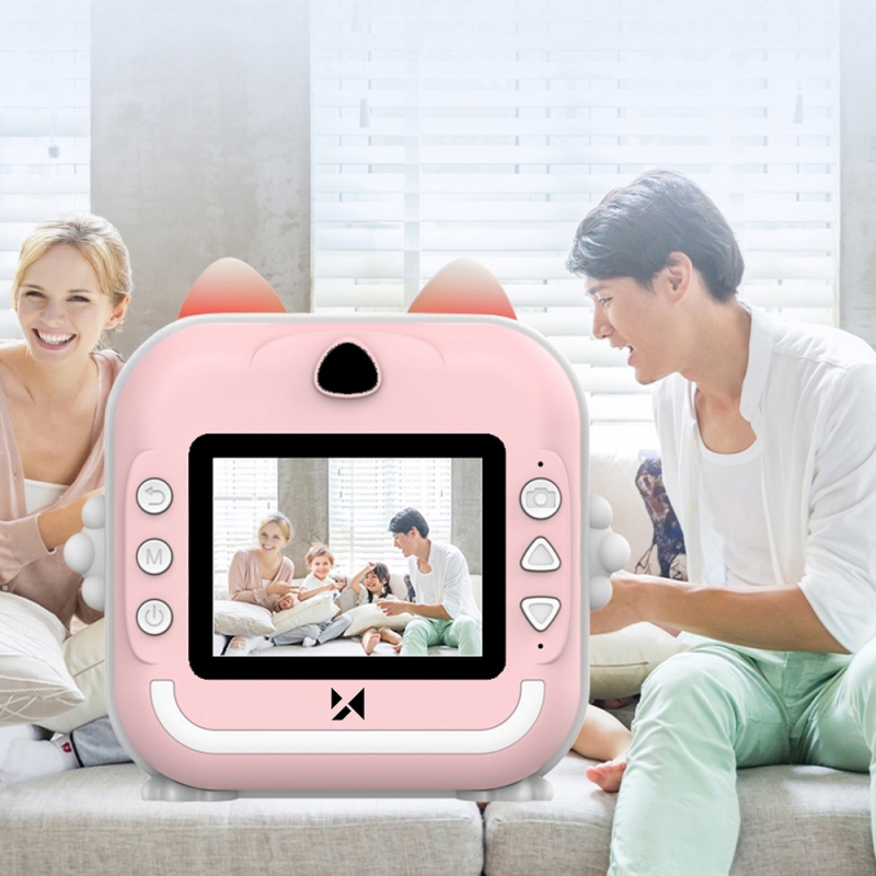 Wozinsky WDT-01 Termální tiskárna s fotoaparátem pro děti – růžová