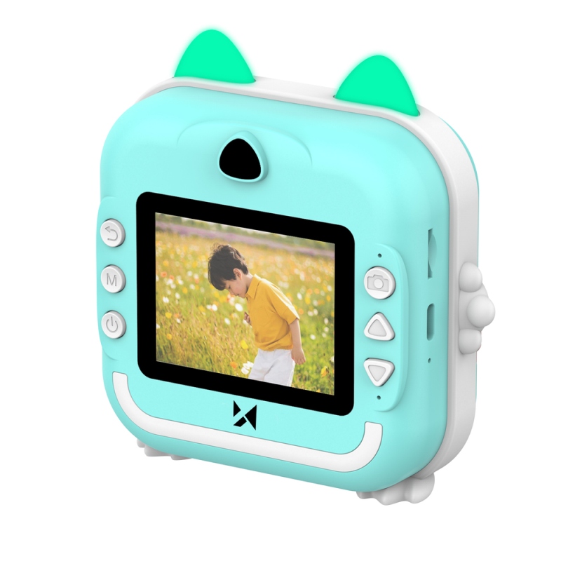 Wozinsky WDT-02 Termální tiskárna s fotoaparátem pro děti – modrá
