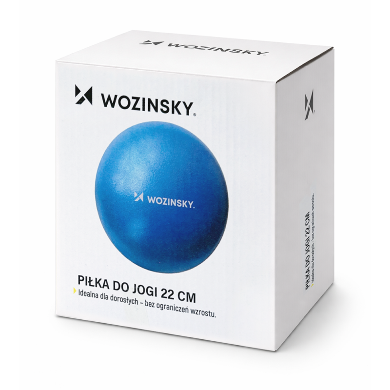 Rehabilitační míč Wozinsky WPDP-N22, 22 cm – modrý