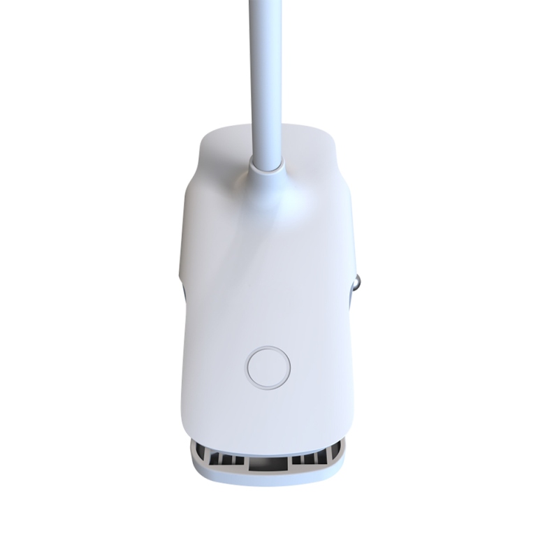 Wozinsky VT-02 Mini LED lampa na čtení s klipem a kabelem USB-C, 80 cm – bílá