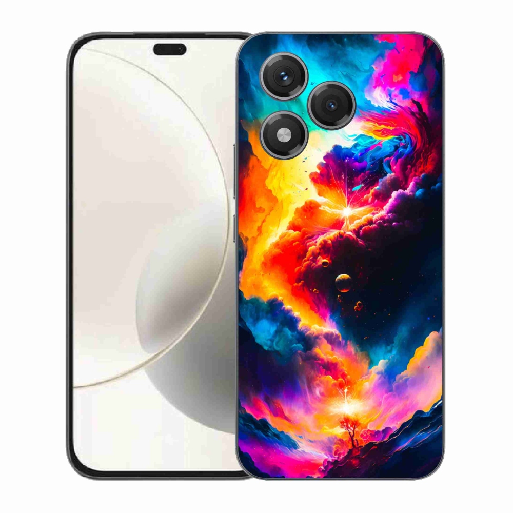 Gelový kryt mmCase na Honor 400 Lite - abstraktní motiv