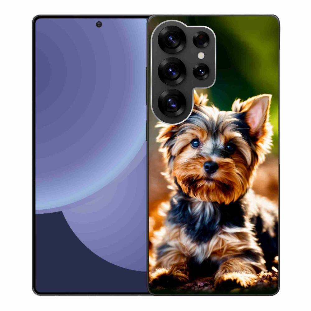 Gelový kryt mmCase na Samsung Galaxy S25 Ultra - jorkšír 10