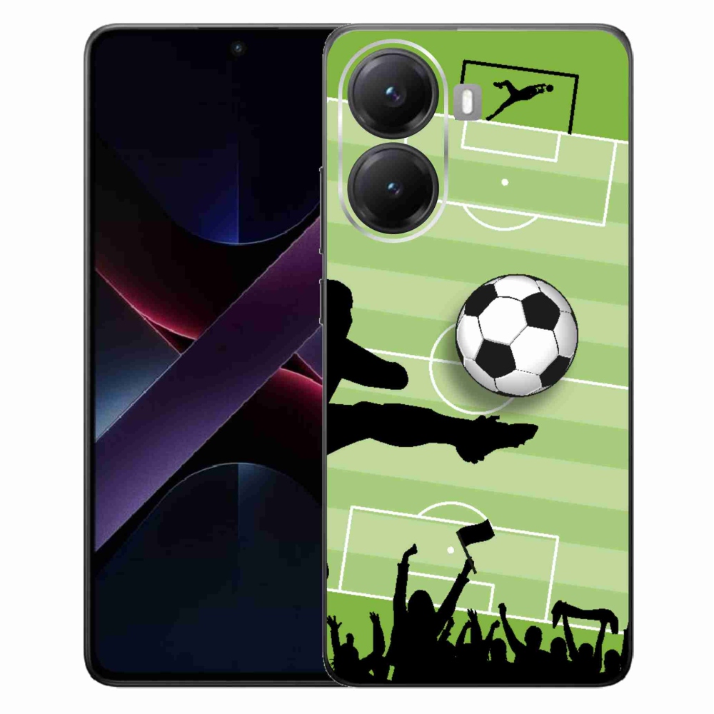 Gelový kryt mmCase na Xiaomi Poco X7 Pro 5G - fotbal 3