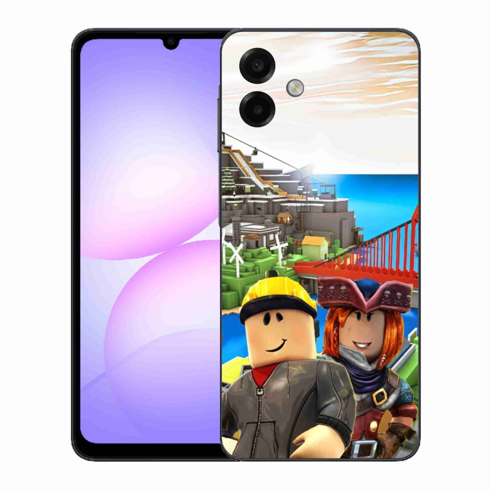 Gelový kryt mmCase na Samsung Galaxy A07 4G - roblox 1