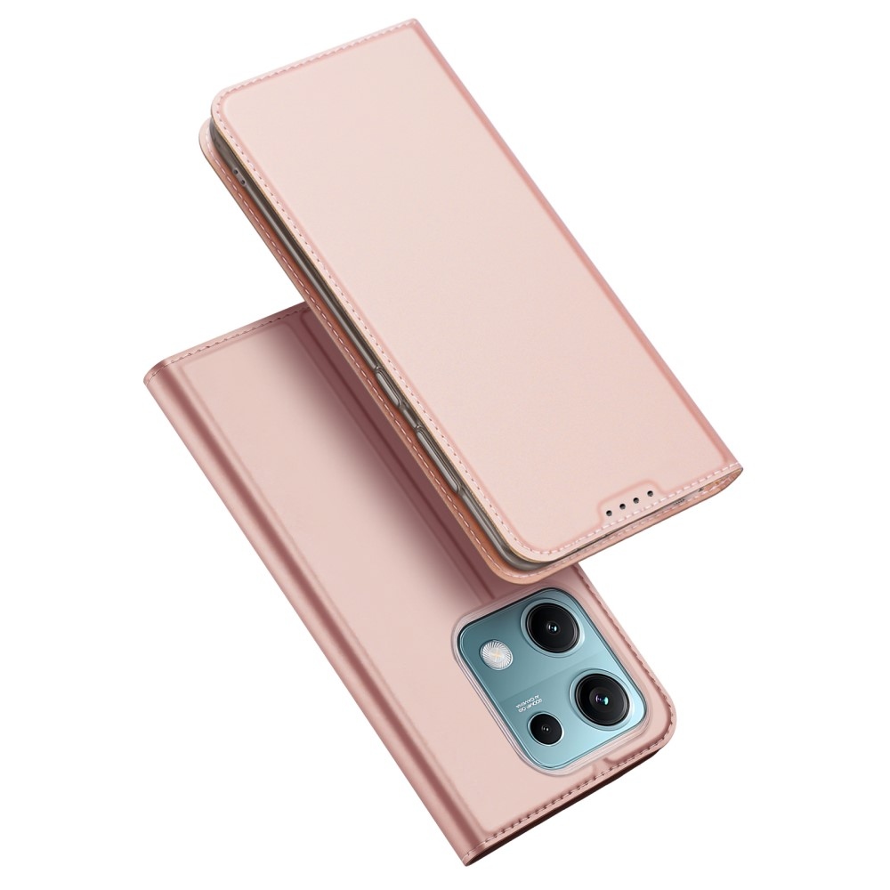 DUX knížkové pouzdro na Xiaomi Redmi Note 14S - růžovozlaté