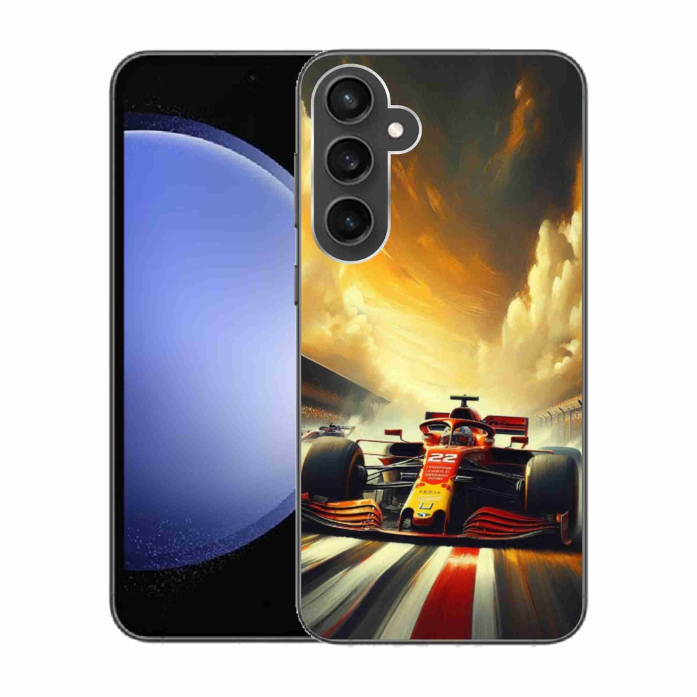 Gelový kryt mmCase na Samsung Galaxy S23 FE - formule 2