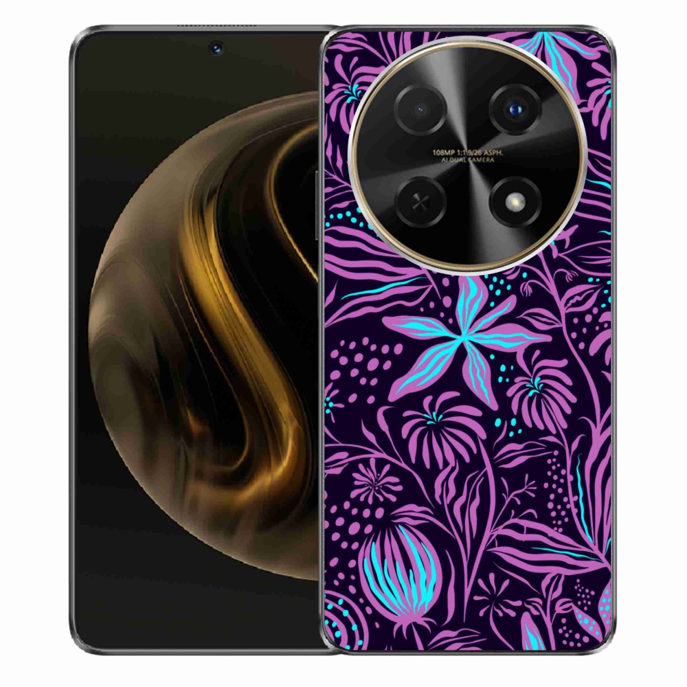 Gelový kryt mmCase na Huawei Nova 12i - květiny 2
