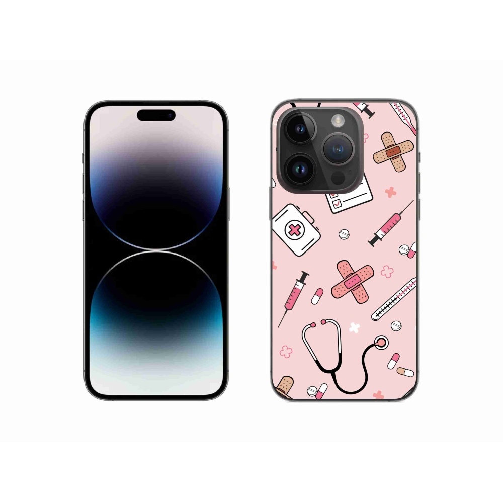 Gelový kryt mmCase na iPhone 14 Pro - zdravotnictví 2