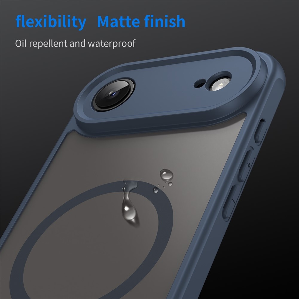 Case matný gelový obal s MagSafe na iPhone 17 Air - modrý