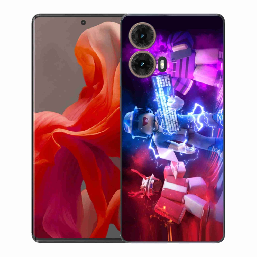 Gelový kryt mmCase na Motorola Moto G85 5G - roblox