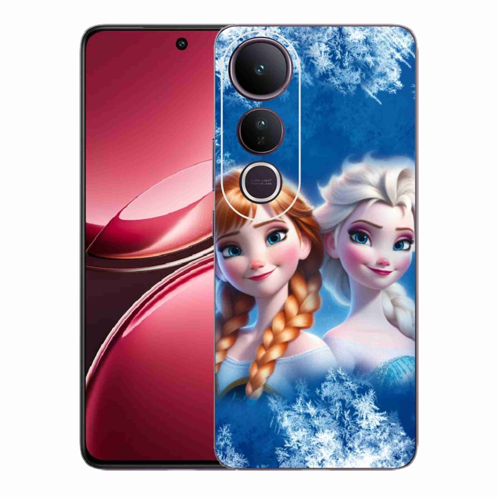 Gelový kryt mmCase na Vivo V50 Lite 4G/5G - ledové království 2