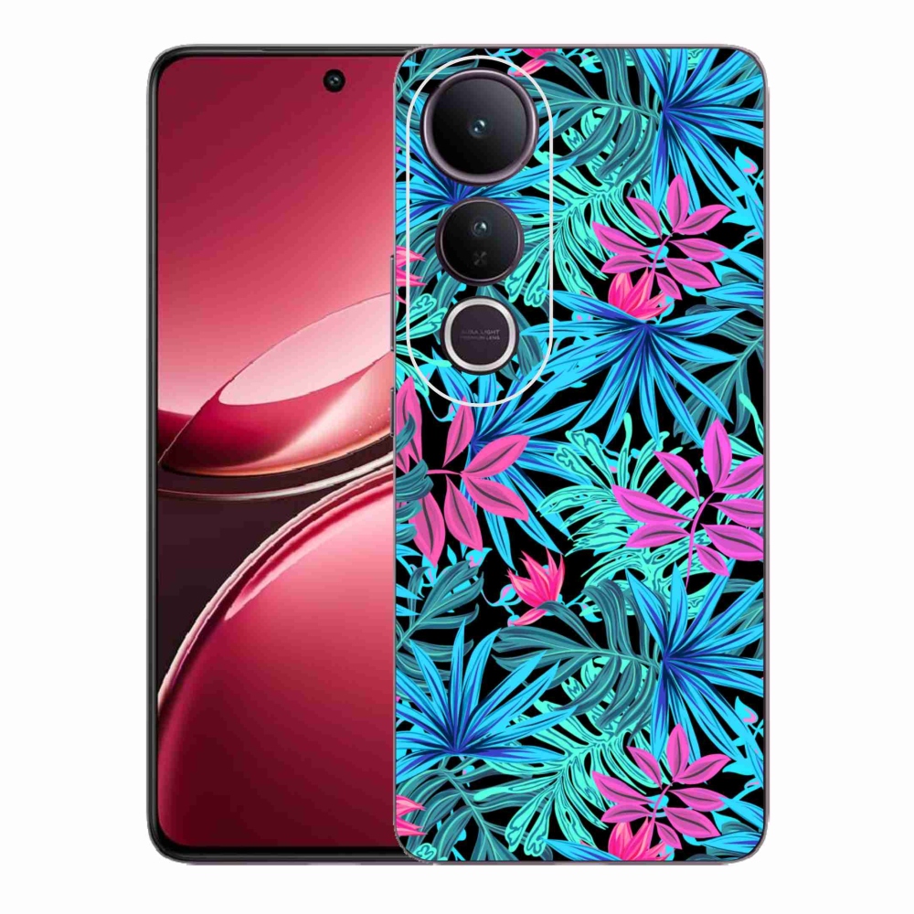 Gelový kryt mmCase na Vivo V50 Lite 4G/5G - květiny 3