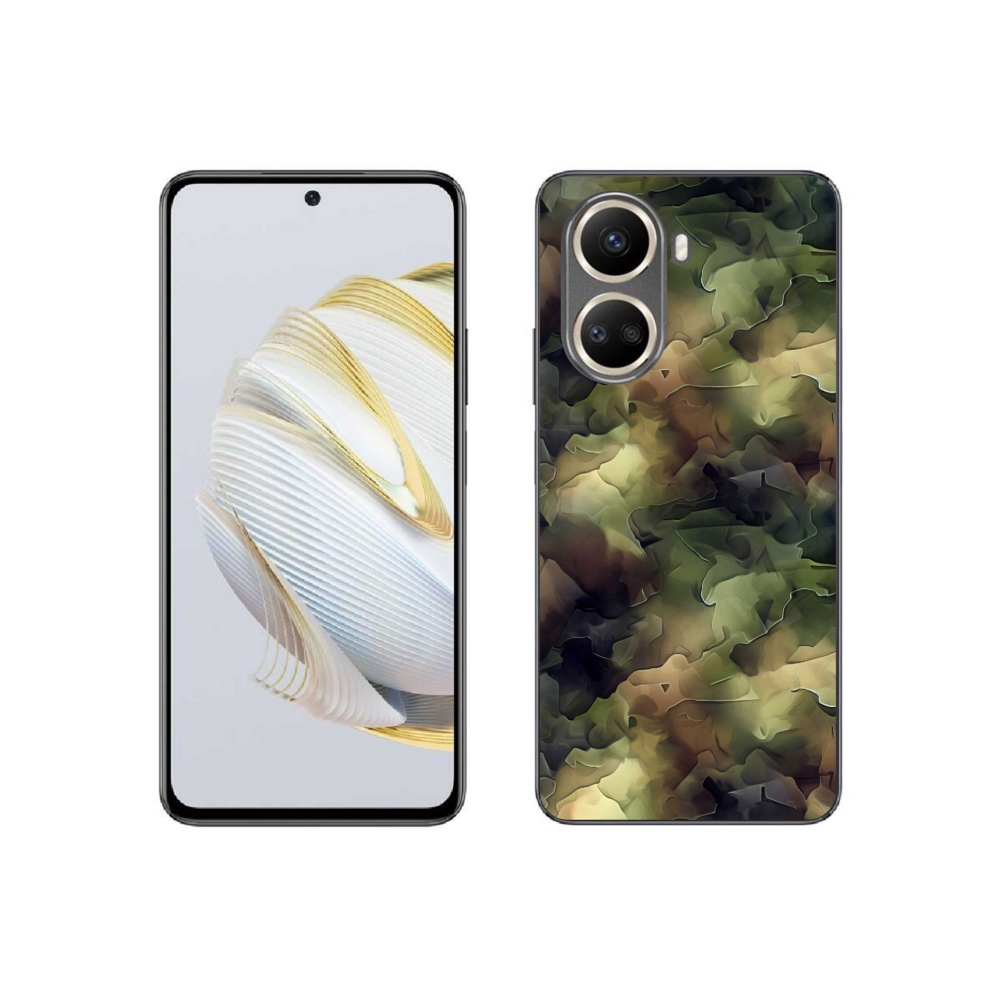 Gelový kryt mmCase na Huawei Nova 10 SE - maskáčový vzor 10