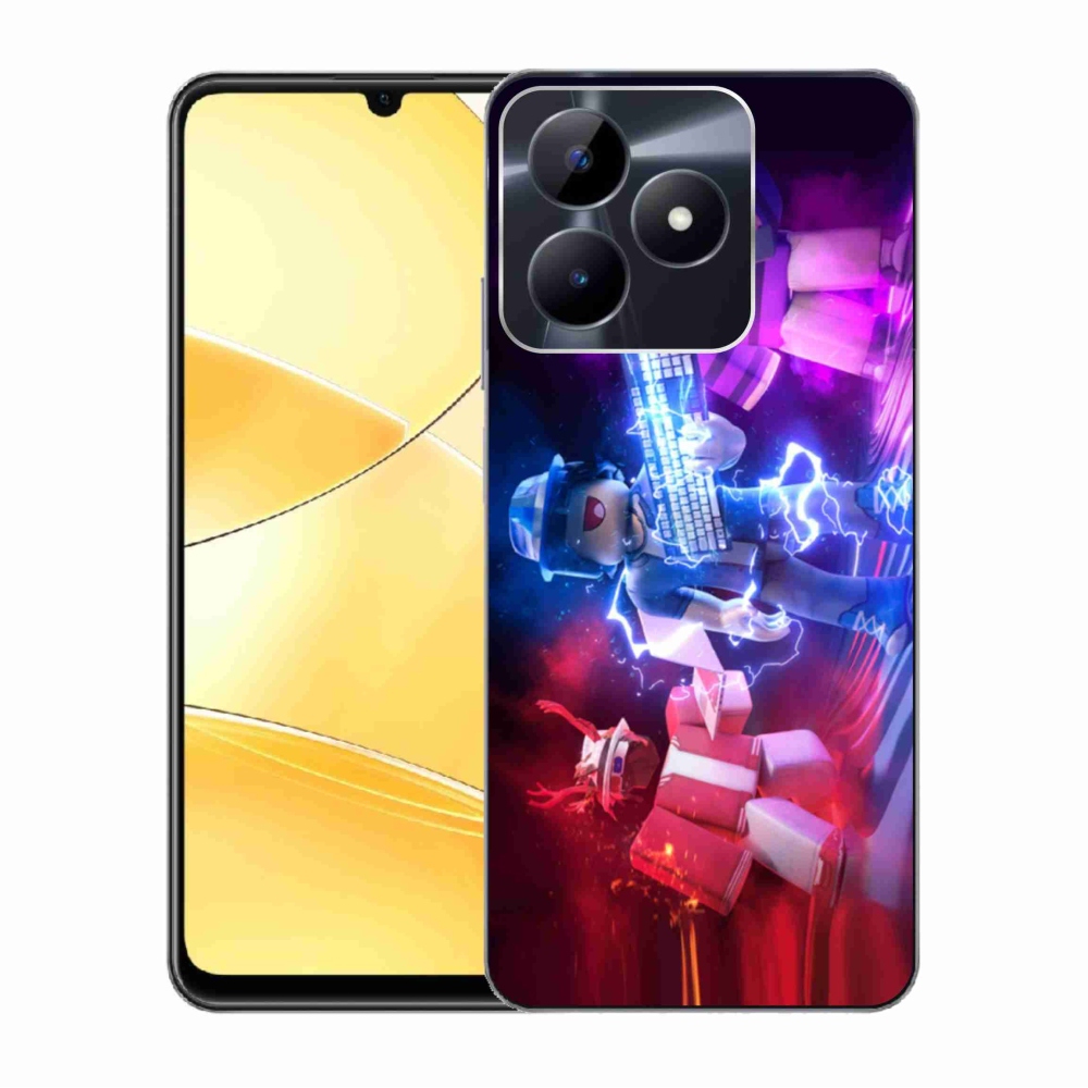 Gelový kryt mmCase na Realme C51/C53 - roblox