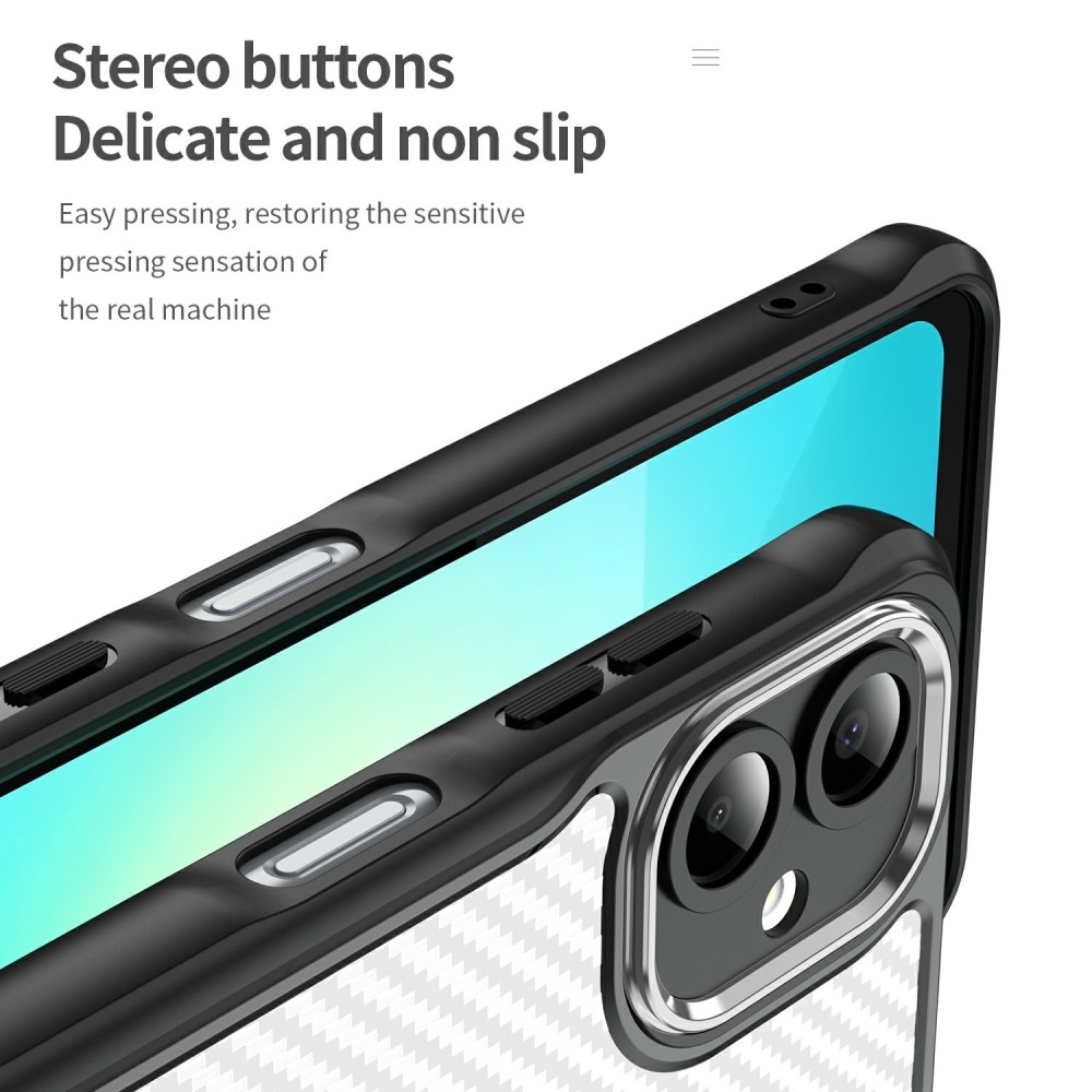 Textures odolný kryt na Samsung Galaxy A06 4G - černý