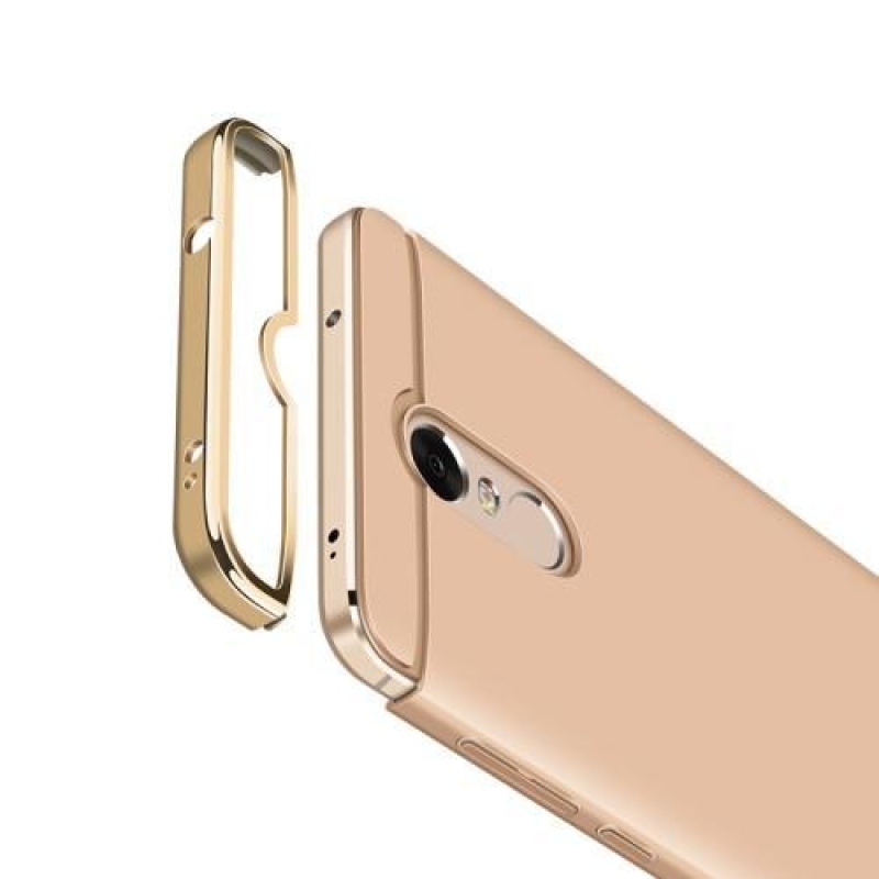 Hybridní 3v1 odolný obal na Xiaomi Redmi Note 4X - stříbrný