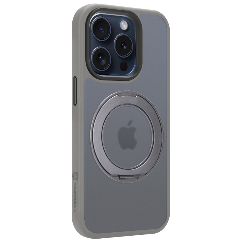 Tactical MagForce Hyperstand Kryt pro Apple iPhone 15 Pro Light Grey