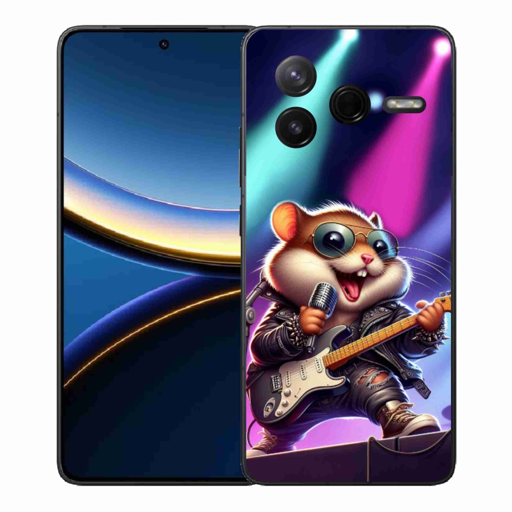 Gelový kryt mmCase na Xiaomi Poco F7 Pro - křeček rocker